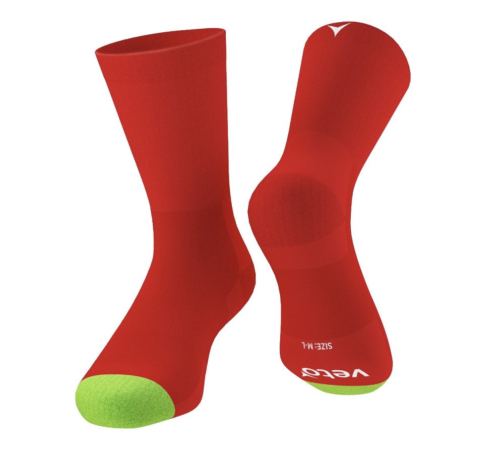 Cycling 1.0 Ruthless Red Veto Socks